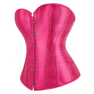 Corsé de mujer con diseño sobre el busto, de algodón/neopreno/seda, moldeador de cintura, con cierre de corchetes, transpirable, a la moda. - Product Image 2