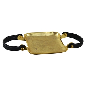 Plateaux de service de haute qualité plats à Dessert plateau à dîner assiette entièrement arrondie métal frais pour plateaux de service de Restaurant - Product Image 4