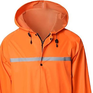 Manteau de pluie d'hiver à fermeture éclair pour hommes Veste coupe-vent légère pour la course à pied le golf et le vélo de montagne fabriquée par Dress Sports - Product Image 2