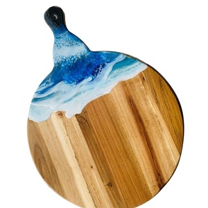 Décoration de cuisine à domicile planche à découper en bois hôtel restauration planche à découper les légumes hachoir à viande coupe poisson boucher - Product Image 1