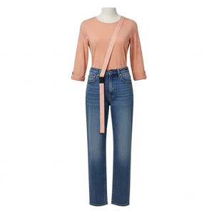 Ruban auto-agrippant en nylon imprimé écologique, motif personnalisé, attaches à coudre, adhésif au dos, durable, réutilisable, textile - Product Image 1