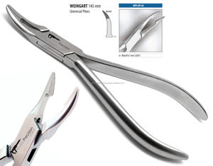 Pince orthodontique manuelle ergonomique Weingart pour pliage et placement de fils, instrument dentaire en acier inoxydable - Product Image 4