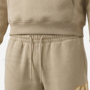 Conjunto Deportivo Personalizado con Estampado 3D en Relieve, Sudadera con Capucha y Pantalones Deportivos Holgados de Algodón, Color Personalizado - Product Image 5