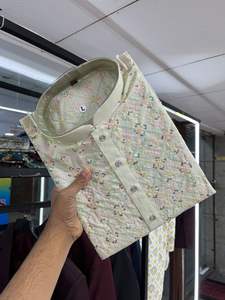 Tela de algodón puro suave con bordado Espejo Trabajo Multicolor para hombre Kurt - Product Image 5