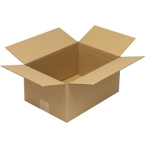 Single-Wall Corrugated <b>Cardboard</b> <b>Boxes</b> A4 Size 325x230x160mm Brown Pack of 50 - Product Image 1