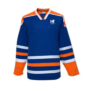 Prix de gros pour ensembles d'uniformes de hockey sur glace, légers, écologiques, respirants, 100% polyester, personnalisables, de haute qualité pour l'entraînement - Product Image 4