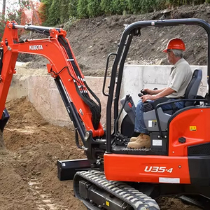 Miniexcavadoras de la serie Con una cabina de clase de 3 toneladas, la Kubota 1 es una miniexcavadora giratoria de cola apretada líder en su clase - Product Image 1