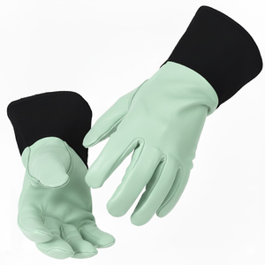 Guantes de Soldadura Tig Industriales de Alta Resistencia, Guantes de Soldadura Mig, Guantes Resistentes al Calor de Cuero Vacuno - Product Image 2