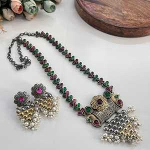 Nueva llegada Cubic Zirconia joyería collar conjunto para mujer turquesa collar conjunto Boda nupcial joyería 4 Uds conjuntos - Product Image 3