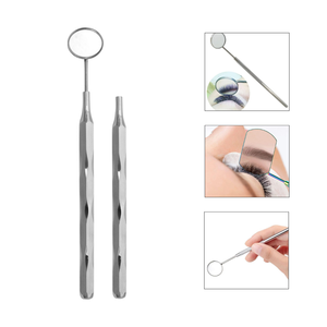 กระจกปัดขนตาน้ำหนักเบาพร้อมด้ามจับส่วนตัวทำจากสเตนเลสสตีลมืออาชีพ - Product Image 4