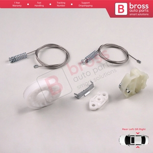 BWR79 <b>Window</b> Regulator Repair Kit Rear Left or Right Door for Astra G MK4 T98 1998-2004 4/5 Door 90521877 90521878 - Product Image 6
