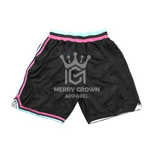 Pantalones Cortos de Baloncesto Casuales y Transpirables de Alta Calidad Personalizados por el Fabricante, Cintura Media, Diseño Sólido, Colores y Tallas Personalizables - Product Image 1