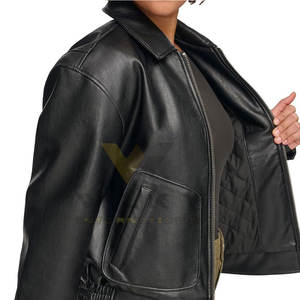 Chaqueta de Cuero para Mujer de la Mejor Calidad, Chaqueta de Cuero para Mujer de Secado Rápido, Chaqueta de Cuero para Mujer de Último Estilo - Product Image 5