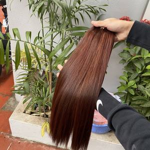 Resalte de color personalizado para extensión de cabello humano de trama única alineada con cutícula vietnamita Europea de doble estirado con cinta - Product Image 2
