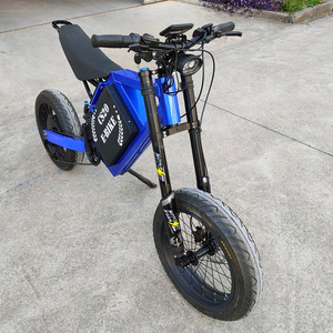 Livraison Rapide CS20 12000W Vélo Tout-Terrain à Suspension Intégrale pour Vélo Électrique Bomber avec Batterie au Lithium au Moyeu Arrière - LIVRAISON À DOMICILE - Product Image 4