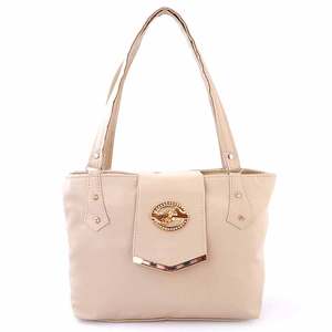 Women's <b>Handbag</b> (ZH-44) - <b>Cream</b> - Product Image 2