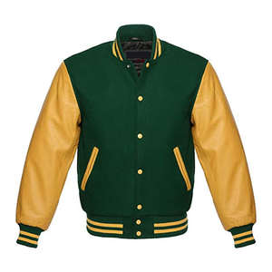 Chaquetas Universitarias de Piloto para Hombre, Nuevas, Personalizadas, Hechas en Pakistán, Chaqueta de Béisbol al por Mayor para Hombre, Precio Razonable, Servicio OEM - Product Image 1