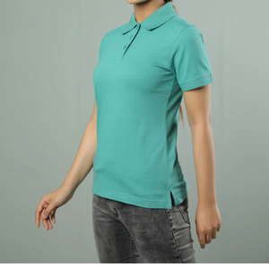Último diseño, camiseta Polo elegante para mujer, peso ligero, antiarrugas, transpirable, tasa asequible, camiseta Polo con alta calidad - Product Image 5