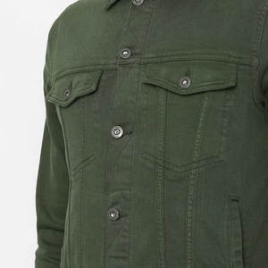 Chaqueta de Mezclilla de Invierno para Hombre, 100% Algodón, Transpirable, de Secado Rápido, Estilo Casual, Personalizable - Product Image 4