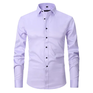 High Quality Brand 100% Cotton Button Down <b>Shirt</b> Manufacturer <b>Striped</b> <b>Long</b> <b>Sleeve</b> Oxford <b>men's</b> <b>shirts</b> - Product Image 1
