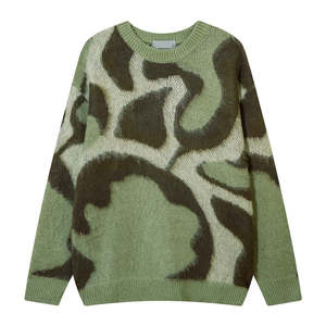 Suéter de mohair antiarrugas para hombre de alta calidad, tendencia superior, logotipo/Color personalizado transpirable para invierno, tarifa al por mayor - Product Image 1