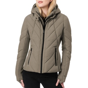 Chaqueta acolchada reactiva al calor personalizada para hombre, abrigo de plumón termocromático para lluvia de agua hidrocrómica para mujer Doudoune Femme - Product Image 1