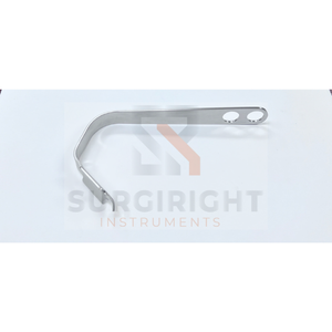Instruments chirurgicaux orthopédiques en acier de haute qualité rétracteur Hohmann à Double courbure modifié par Surgiright - Product Image 1
