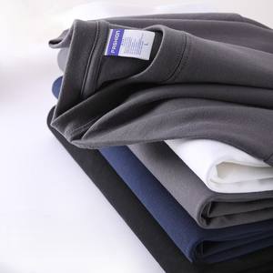 Camiseta de Manga Larga Unisex de 260 g/m², 100 % Algodón, con Puños Acanalados, Cuello Redondo, para Hombre, Venta al por Mayor OEM, Color Sólido, Informal, para Mujer - Product Image 6