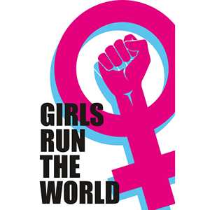 Affiche sur toile « Modern Girls Run the World » pour décoration murale - Product Image 3