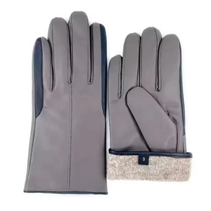 Gants en cuir de conduite de mode d'hiver de qualité supérieure en microfibre, gants en cuir de mouton véritable respirants et légers - Product Image 2