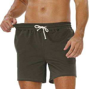 Pantalones cortos de algodón para hombre de talla grande al por mayor pantalones cortos de gimnasio personalizados para correr de verano Pantalones cortos de gimnasio de felpa francesa suave - Product Image 1