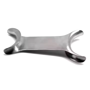 Retractor de mejillas dental 4,5 ortodoncia quirúrgica instrumentos de 2 lados Acero inoxidable alemán de alta calidad por instrumento SurgiRight - Product Image 1
