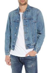 Chaqueta vaquera para hombre, OEM, superventas, calidad orientada a la exportación, chaqueta vaquera exclusiva para hombre, informal a la moda, venta al por mayor - Product Image 6