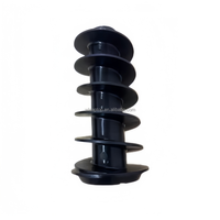 Système d'épandage à vis sans fin grande taille en matériau composite noir compatible DJ pour drones agricoles Agras T100 T100P T70 T70P – Pièce de rechange
