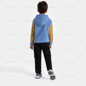 Sweats à capuche thermiques personnalisés pour enfants Full Zip Us 100% coton pull à capuche pour enfants enfants garçons enfants pull à capuche pour enfants - Product Image 2