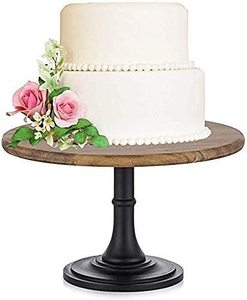 <b>resin</b> <b>epoxy</b> mold wooden cake stand with luxurious finished and timeless elegance for professional bakeries sophisticated events - Product Image 1