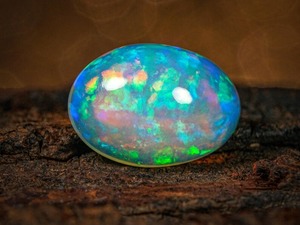 Gema Suelta de Ópalo de Fuego Blanco Natural de Welo de 3.35 Quilates, con Cambio de Color, Certificada por Terceros, Piedra de Nacimiento de Octubre para Joyería - Product Image 4