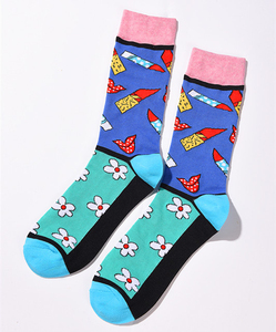 Calcetines Personalizados Suaves y Cómodos de Alta Calidad, Transpirables, Ligeros, de Algodón/Fibra de Bambú, Antibacterianos, para Hombre, Casuales - Product Image 6