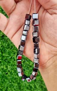 Perles carrées carrées de 7 mm perles de Moissanite à facettes de qualité AAA fabrication de Moissanite en vrac pour bijoux Moissanite et bijoux personnalisés - Product Image 3