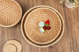 Viet Nam Panier de rangement multifonctionnel en bambou écologique pour aliments - Product Image 2