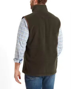 Diseño personalizado Gilet acolchado hombres Softshell Zip Up sin mangas sólido transpirable utilidad acolchado chaleco hombres chaleco - Product Image 4