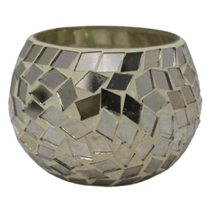 Stylish Glass Votive Multi Bead Mosaic Tea <b>Light</b> Holder Decoration Candle <b>Stick</b> Lanterns Bulk Gifts Hand Crafted - Product Image 5