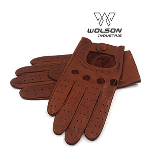 ถุงมือหนังแพะสำหรับขับขี่รถจักรยานยนต์ของผู้ชายและผู้หญิงถุงมือขับรถหน้าจอทัชสกรีนสำหรับทุกเพศคุณภาพสูง - Product Image 1