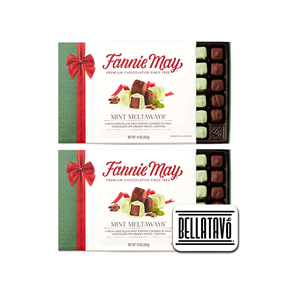 Fannie May Milk Chocolate Mint Meltaways a la venta disfruta de ricos chocolates cremosos con un refrescante Centro de menta - Product Image 6