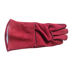 Vente en gros Gants de soudage en cuir de vache fendu Gants de sécurité industrielle pour conducteur Gants de travail antidérapants anti-coupures et anti-chocs - Product Image 3