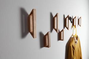 Solid Pine Wood <b>Coat</b> and Clothes <b>Rack</b> Wall Mounted Modern Bag Hanger <b>Coat</b> <b>Hooks</b> for Entryway Bedroom and Bathroom - Product Image 3