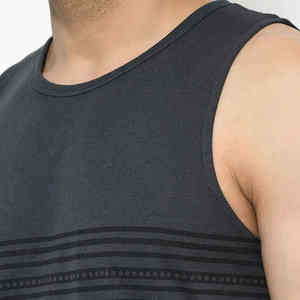 Débardeurs grande taille pour hommes avec logo personnalisé, vêtements de sport de fitness respirants à vendre - Product Image 2