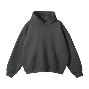 Sudaderas con capucha y sudaderas para hombre con logotipo y estampado personalizado de peso pesado de lana gruesa en blanco de algodón 100% más vendidas al por mayor - Product Image 5