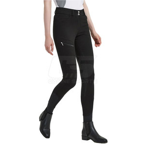 Pantalons d'équitation OEM pour femmes, taille haute, genouillères, culottes d'équitation pour femmes, jodhpurs et culottes - Product Image 2