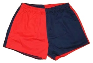 Pantalones cortos de dos tonos para hombre, pantalones cortos deportivos holgados personalizados con cintura elástica y cordón, venta al por mayor de fábrica - Product Image 3